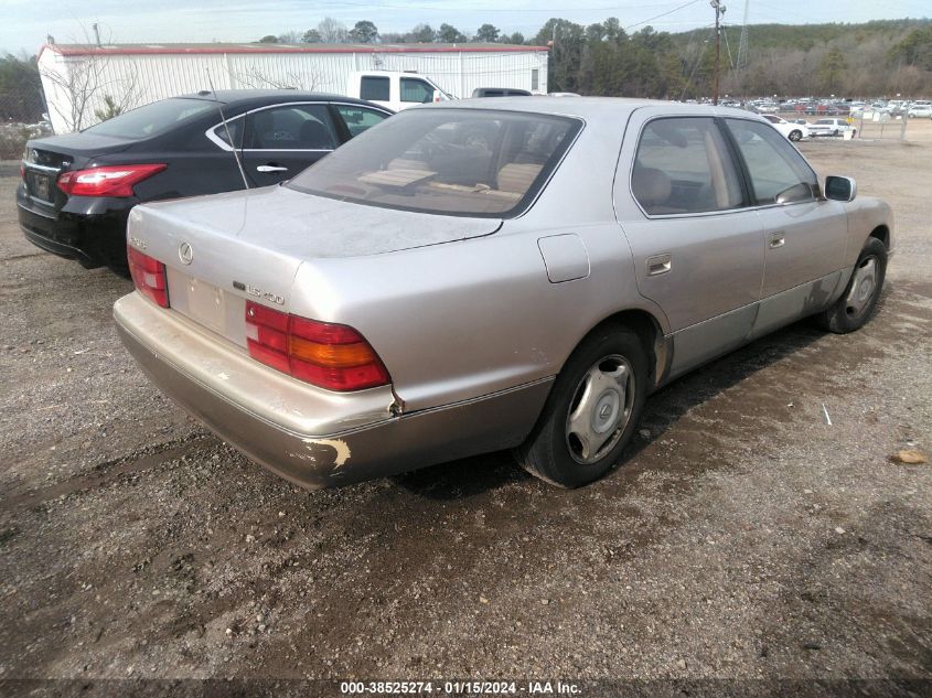 1997 Lexus Ls 400 Luxury Sdn Base (A4) VIN: JT8BH28F0V0092237 Lot: 38525274