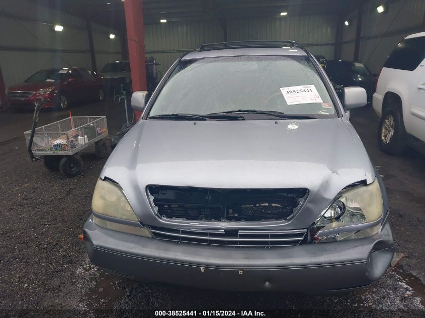 2003 Lexus Rx 300 Base (A4) VIN: JTJHF10U330299205 Lot: 38525441