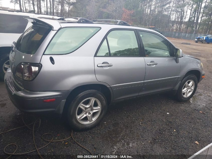 2003 Lexus Rx 300 Base (A4) VIN: JTJHF10U330299205 Lot: 38525441