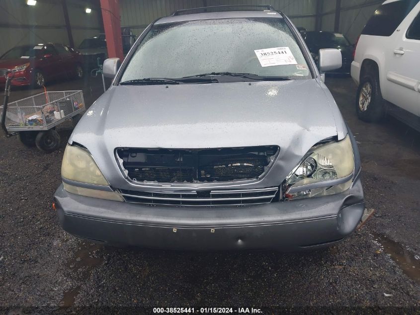 2003 Lexus Rx 300 Base (A4) VIN: JTJHF10U330299205 Lot: 38525441