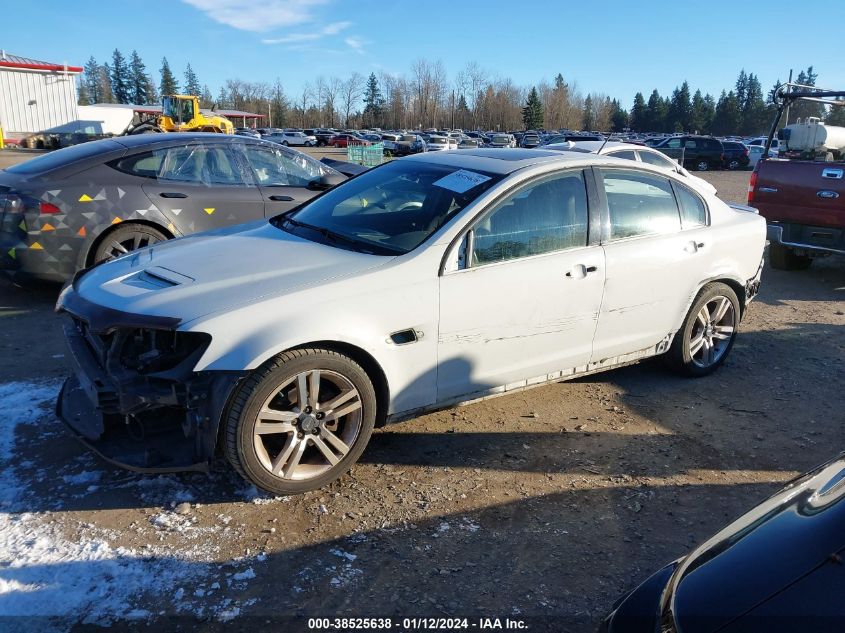 2008 Pontiac G8 VIN: 6G2ER57708L124136 Lot: 38525638