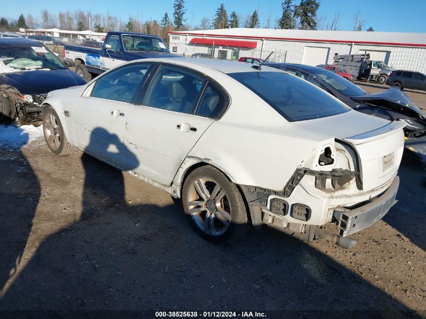 6G2ER57708L124136 2008 Pontiac G8