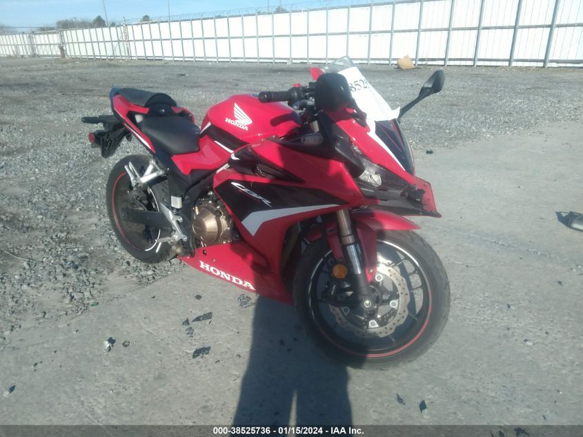 2022 Honda Cbr500 Ra VIN: MLHPC625XN5300167 Lot: 38525736