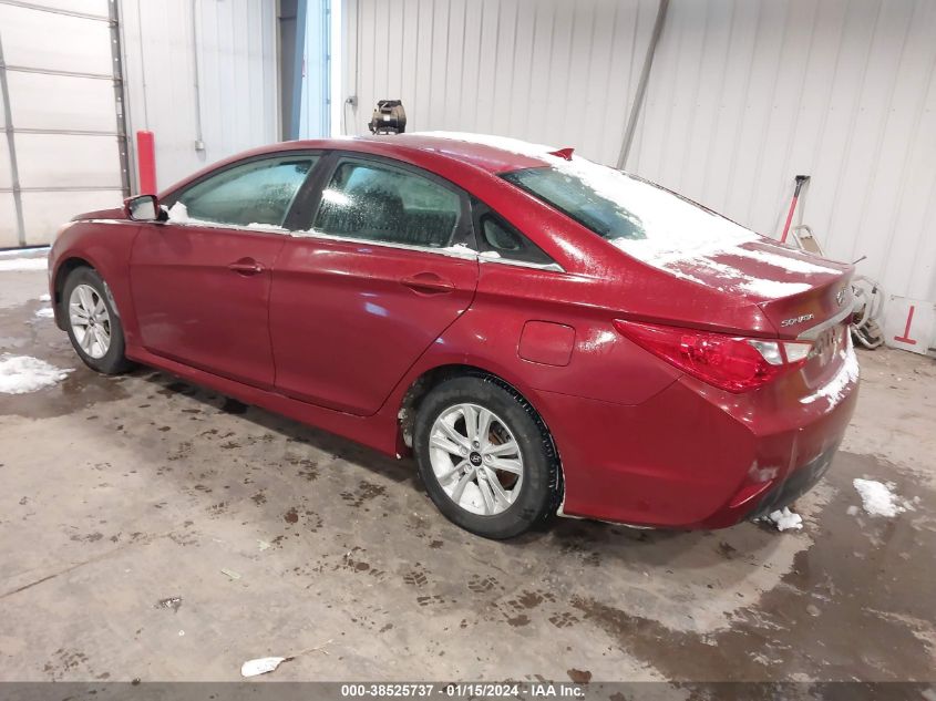 2014 Hyundai Sonata Gls VIN: 5NPEB4AC2EH945798 Lot: 38525737