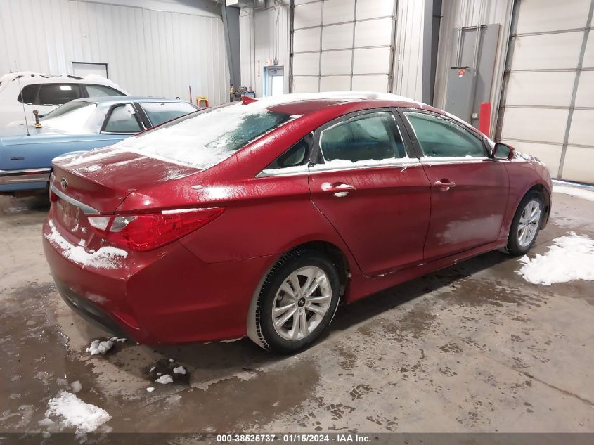 2014 Hyundai Sonata Gls VIN: 5NPEB4AC2EH945798 Lot: 38525737