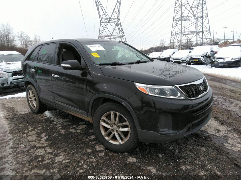 2015 Kia Sorento Lx VIN: 5XYKT3A64FG588797 Lot: 38525759