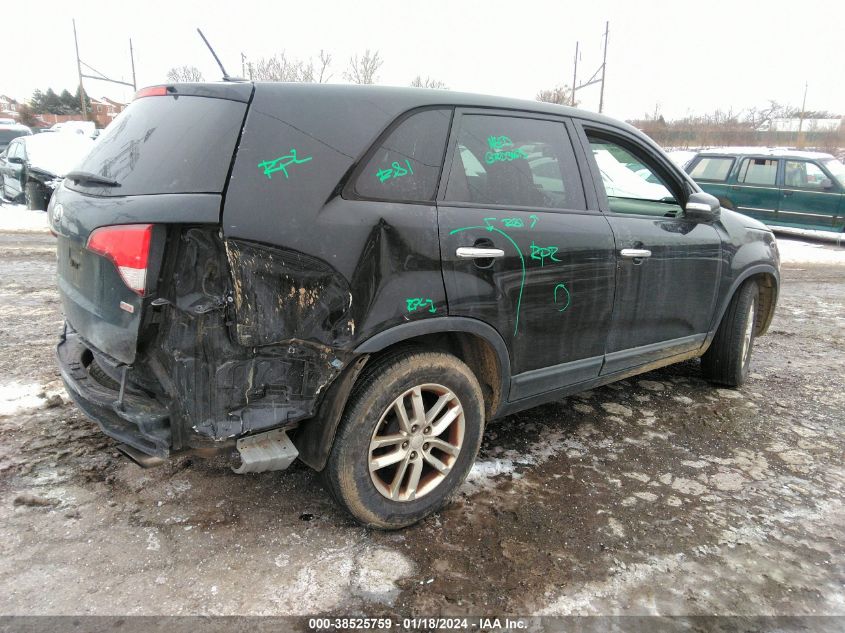 2015 Kia Sorento Lx VIN: 5XYKT3A64FG588797 Lot: 38525759