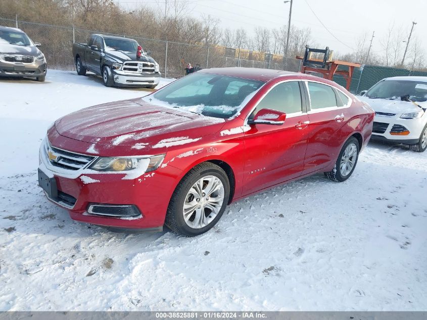 2014 Chevrolet Impala 2Lt VIN: 2G1125S35E9112821 Lot: 38525881