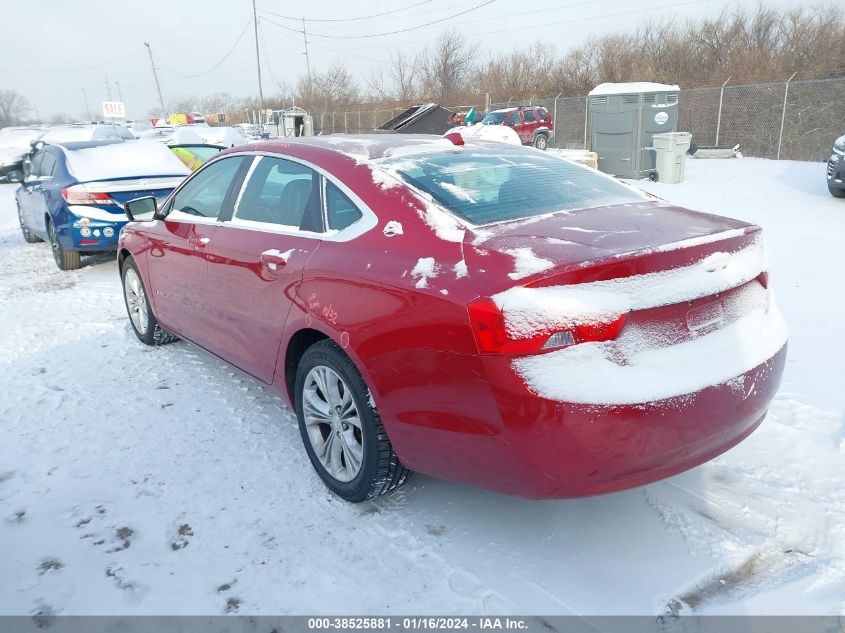 2G1125S35E9112821 2014 Chevrolet Impala 2Lt