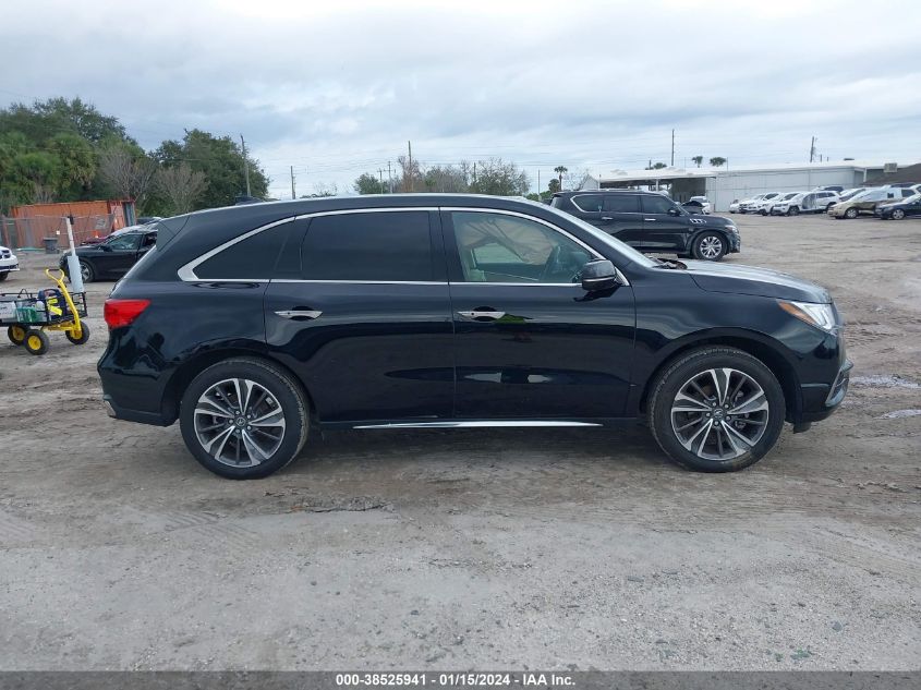 2019 Acura Mdx Tech Pkg VIN: 5J8YD3H54KL000143 Lot: 38525941