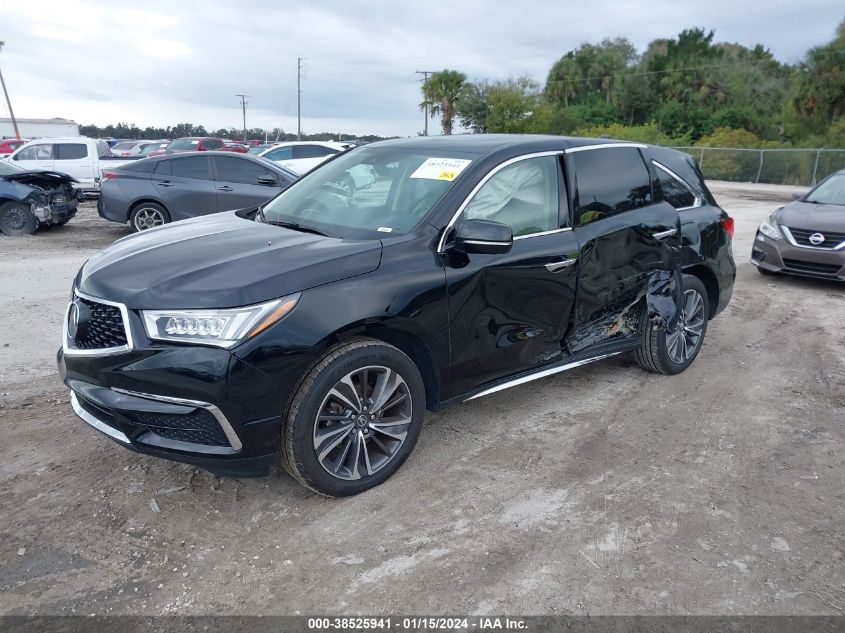 2019 Acura Mdx Tech Pkg VIN: 5J8YD3H54KL000143 Lot: 38525941