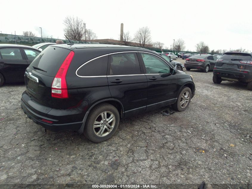 2010 Honda Cr-V Ex-L VIN: 5J6RE4H71AL001122 Lot: 38526004