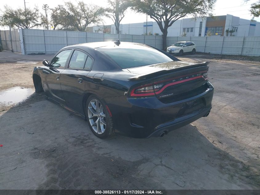 2023 Dodge Charger Gt VIN: 2C3CDXHGXPH579181 Lot: 38526113