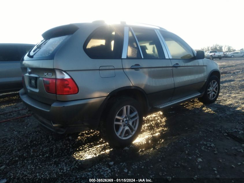 5UXFA13505LY21317 2005 BMW X5 3.0I