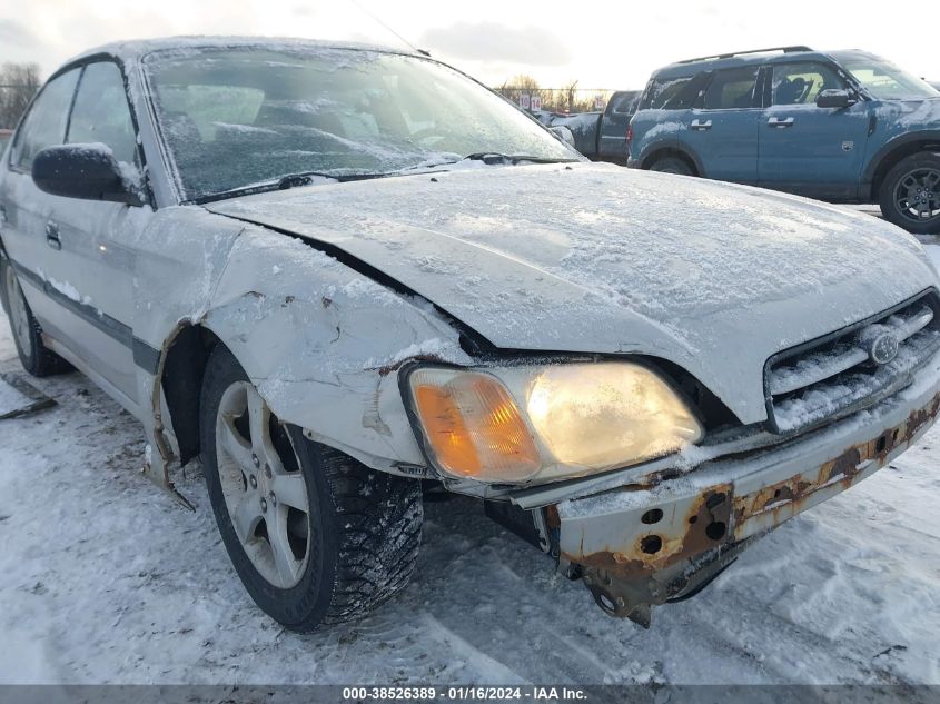 2002 Subaru Legacy L VIN: 4S3BE635927208389 Lot: 38526389