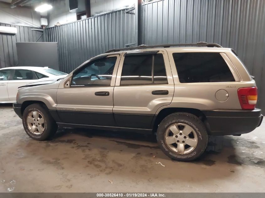 2001 Jeep Grand Cherokee Laredo VIN: 1J4GW48S01C727398 Lot: 38526410