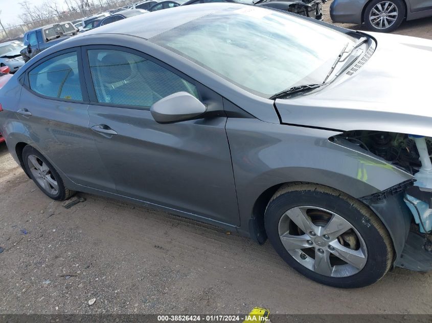 2013 Hyundai Elantra Gls VIN: 5NPDH4AEXDH414827 Lot: 38526424