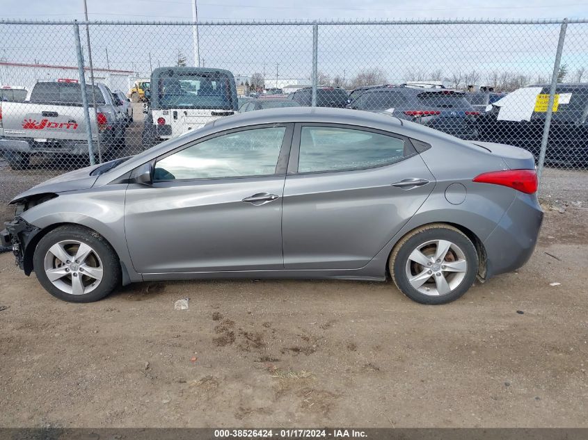 2013 Hyundai Elantra Gls VIN: 5NPDH4AEXDH414827 Lot: 38526424