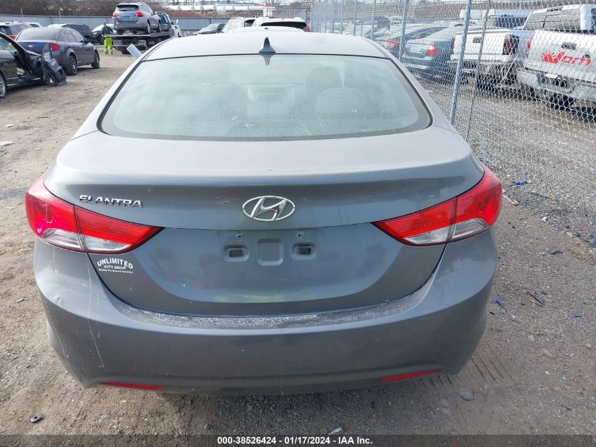 2013 Hyundai Elantra Gls VIN: 5NPDH4AEXDH414827 Lot: 38526424