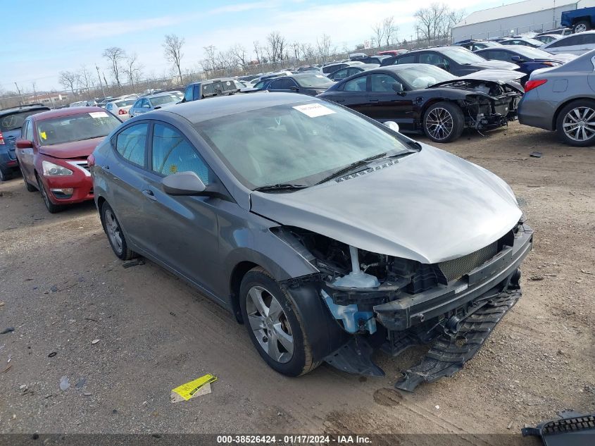 2013 Hyundai Elantra Gls VIN: 5NPDH4AEXDH414827 Lot: 38526424