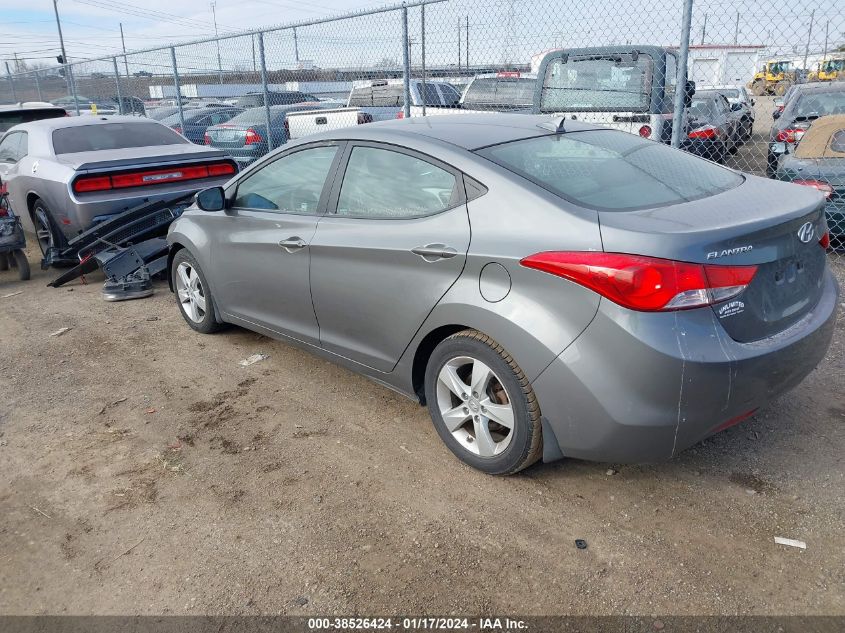 2013 Hyundai Elantra Gls VIN: 5NPDH4AEXDH414827 Lot: 38526424