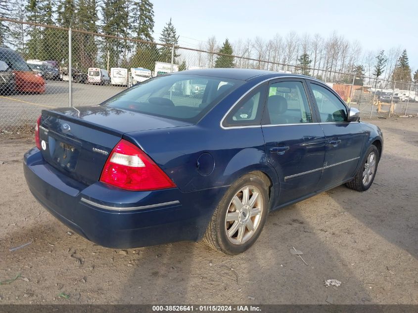 2006 Ford Five Hundred Limited VIN: 1FAFP28106G105609 Lot: 38526641