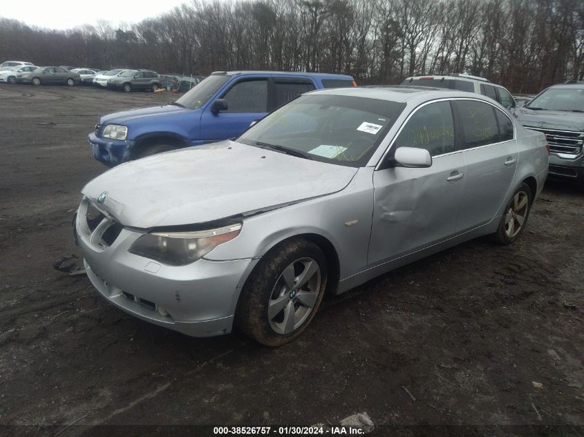 2006 BMW 525Xi VIN: WBANF33506CS37475 Lot: 38526757