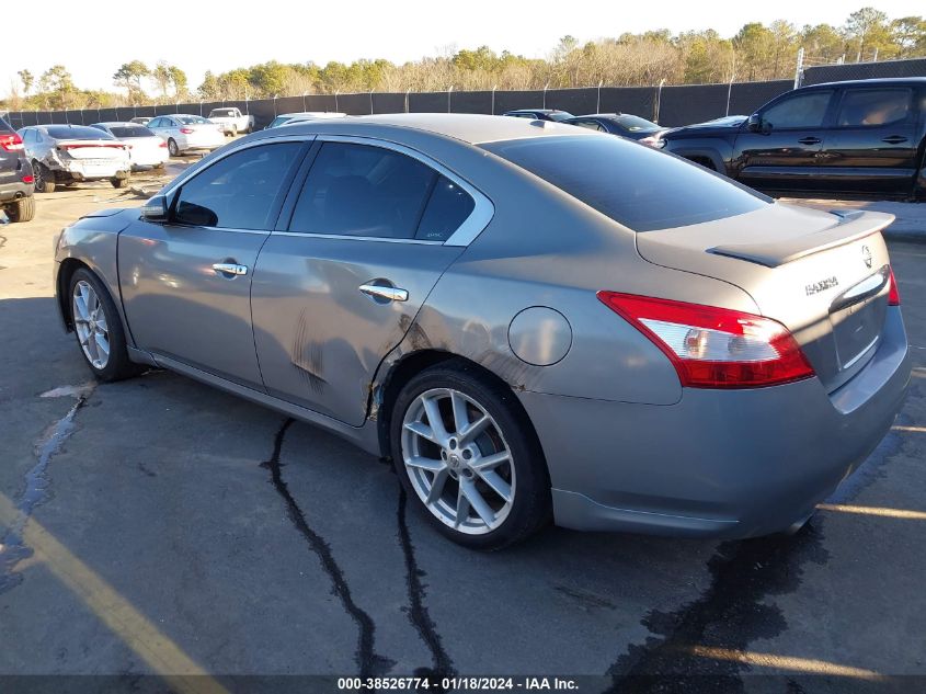 1N4AA51E99C834746 2009 Nissan Maxima 3.5 Sv