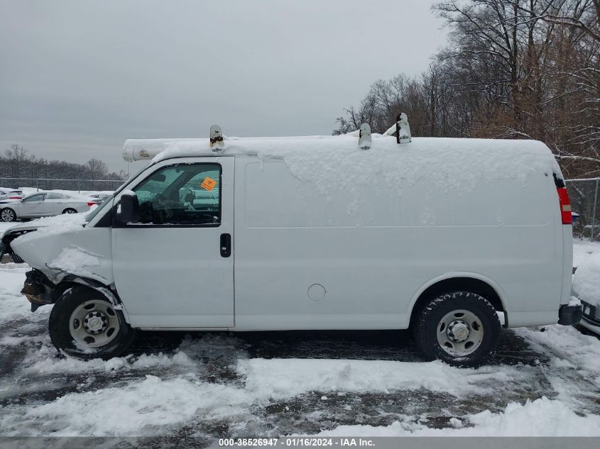 2013 Chevrolet Express 3500 Work Van VIN: 1GCZGTBG7D1170001 Lot: 38526947