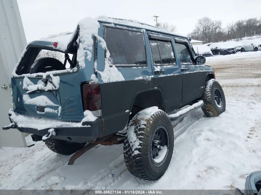 1999 Jeep Cherokee Classic/Sport VIN: 1J4FF68S5XL556325 Lot: 38527134