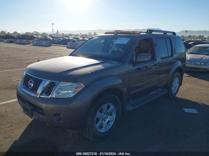 5N1AR18U48C620914 2008 Nissan Pathfinder Se