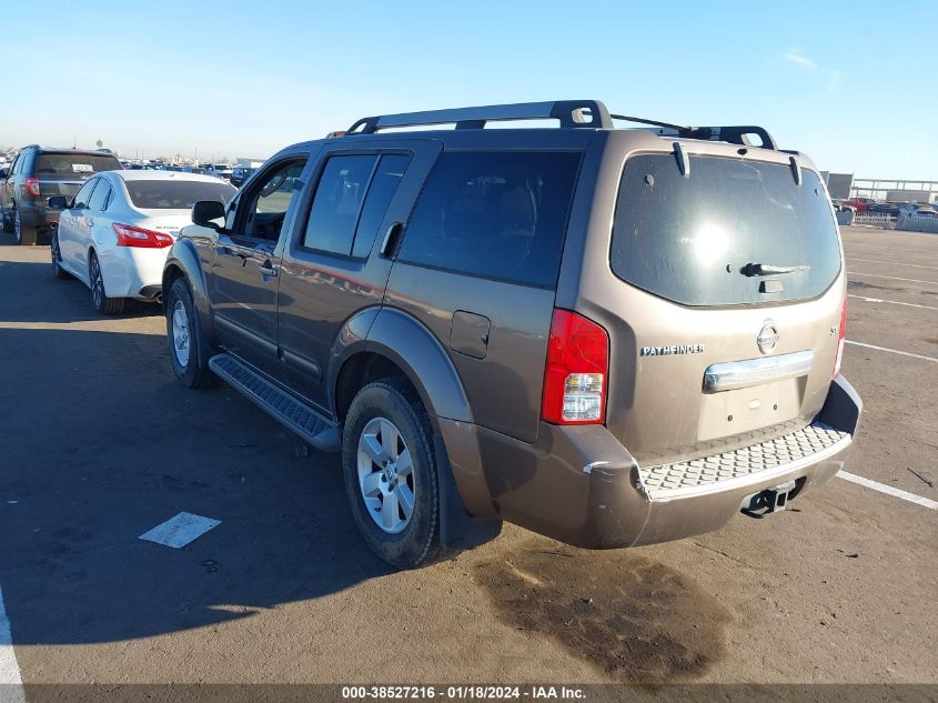 2008 Nissan Pathfinder Se VIN: 5N1AR18U48C620914 Lot: 38527216