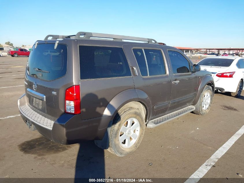 2008 Nissan Pathfinder Se VIN: 5N1AR18U48C620914 Lot: 38527216