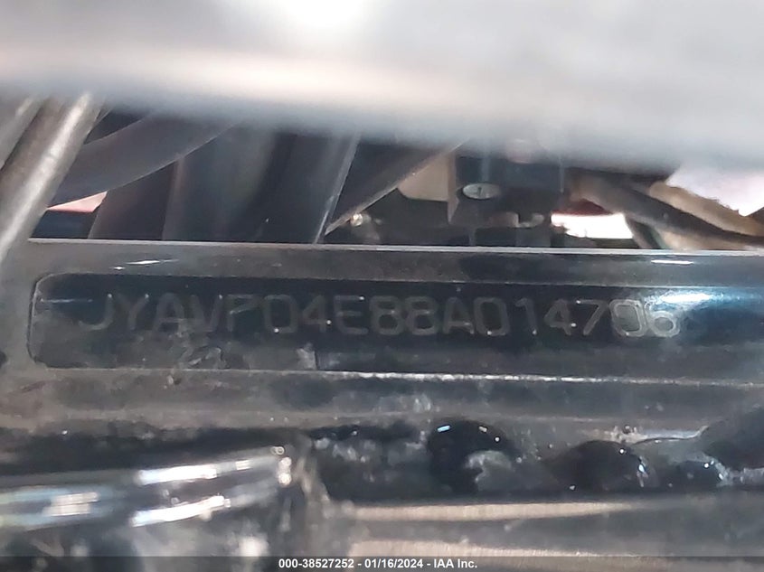 2008 YAMAHA XVZ13 TF JYAVP04E88A014706