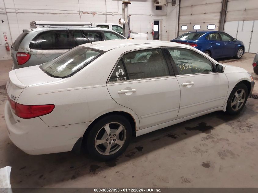 2005 Honda Accord Hybrid Ima VIN: JHMCN36545C012384 Lot: 38527393