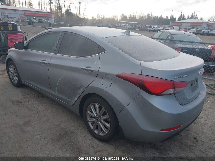 5NPDH4AE1FH550766 2015 Hyundai Elantra Se