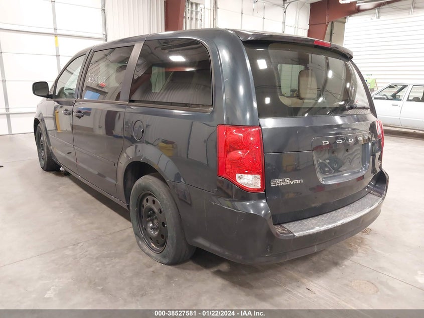 Vin: 2c4rdgbg7er119319, lot: 39009795, dodge grand caravan avp/se 20143