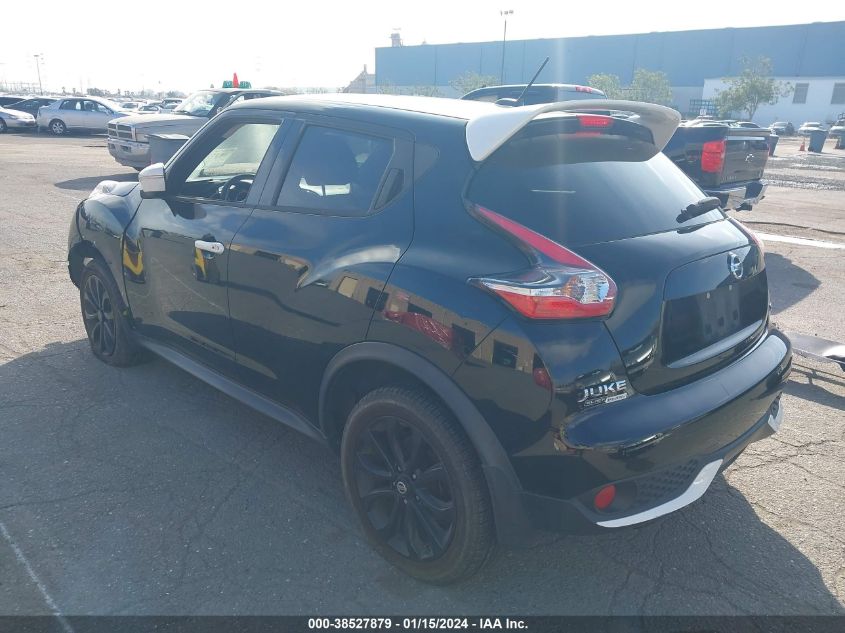 2017 Nissan Juke Sv VIN: JN8AF5MR0HT703475 Lot: 38527879