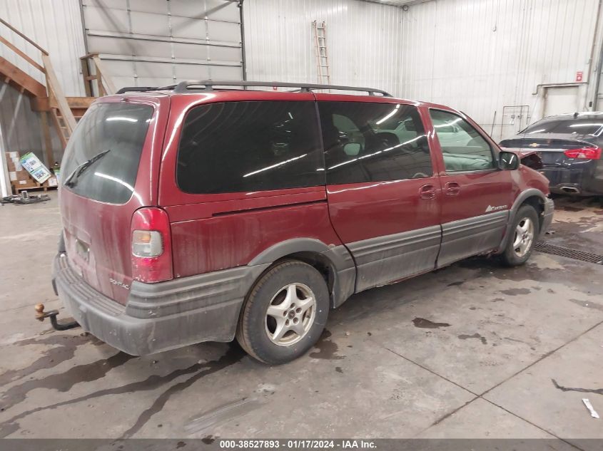2002 Pontiac Montana 1Se Pkg VIN: 1GMDX13E52D266714 Lot: 38527893