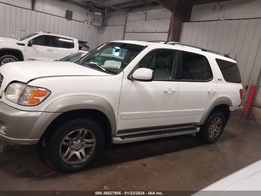 2003 Toyota Sequoia Sr5 VIN: 5TDBT44A33S192607 Lot: 38527905
