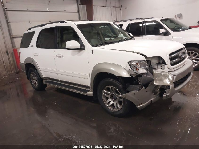 2003 Toyota Sequoia Sr5 VIN: 5TDBT44A33S192607 Lot: 38527905