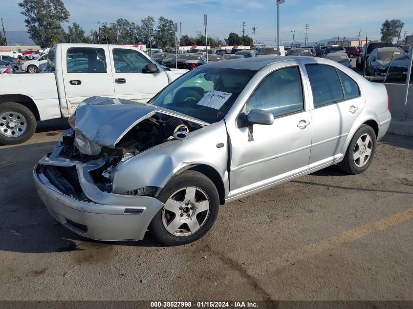 2000 Volkswagen Jetta Gls VIN: 3VWSA29M6YM009475 Lot: 38527998