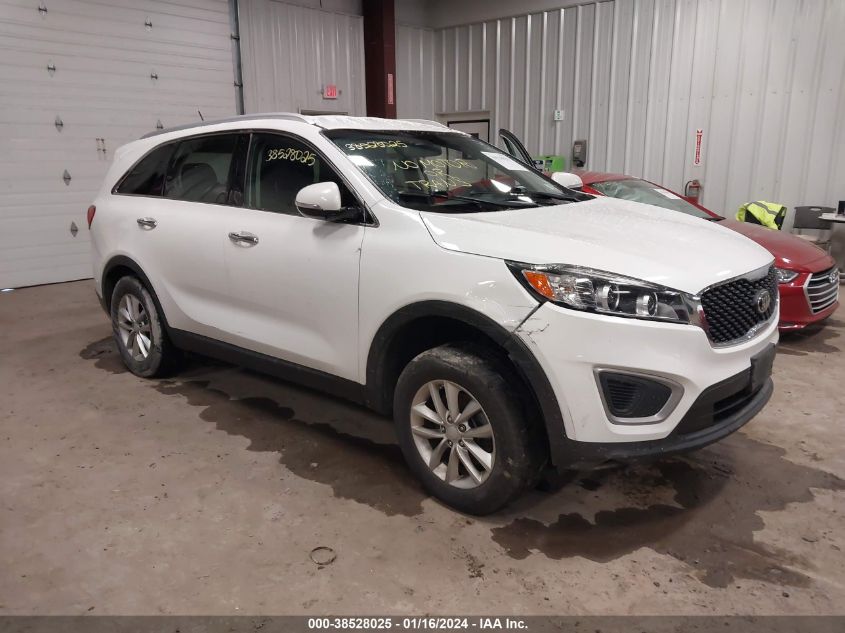 2017 Kia Sorento 2.4L Lx VIN: 5XYPGDA32HG252302 Lot: 38528025