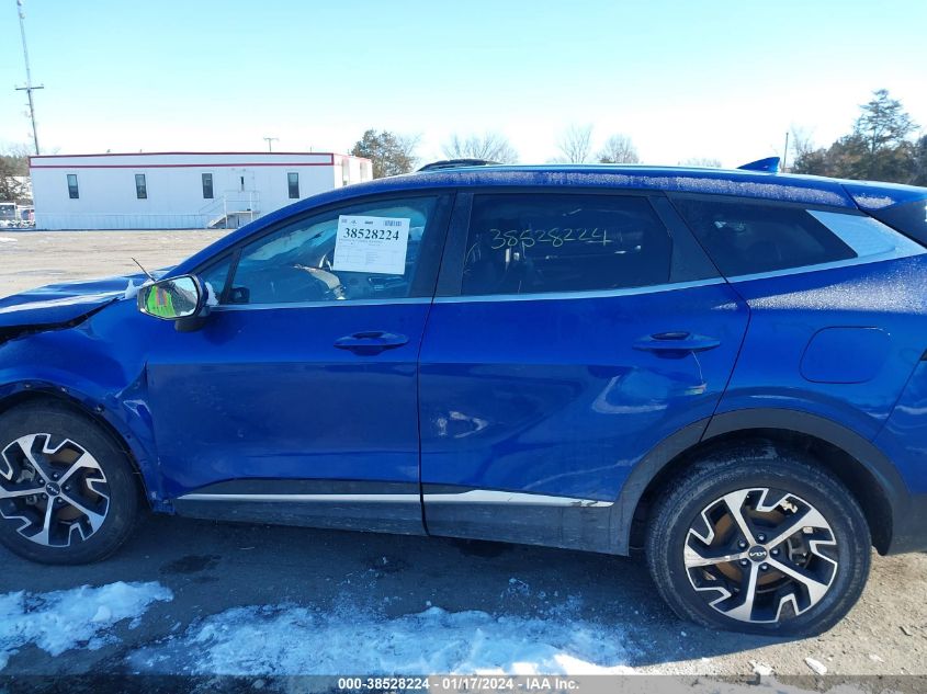 2023 Kia Sportage Ex VIN: 5XYK33AF7PG034882 Lot: 38528224