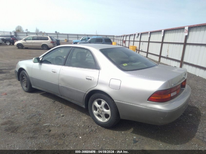 1997 Lexus Es 300 Luxury Sport Sdn Base (A4) VIN: JT8BF22G6V0080956 Lot: 38528476