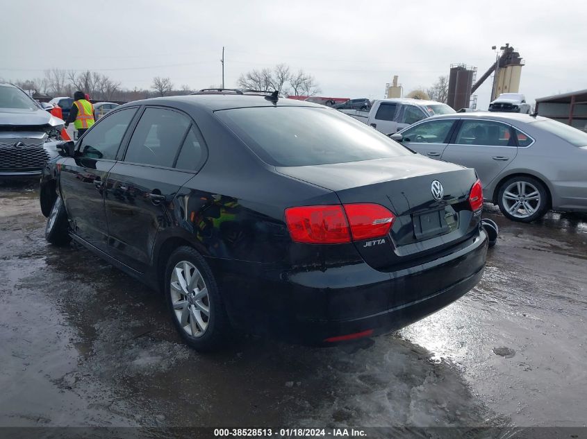 2011 Volkswagen Jetta 2.5L Se VIN: 3VWDZ7AJ6BM369692 Lot: 38528513