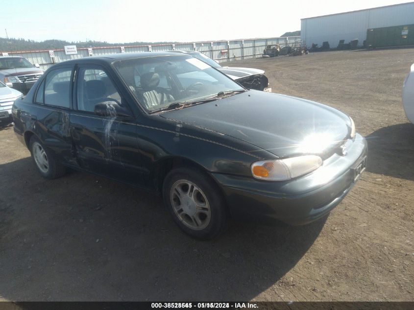 2001 Chevrolet Prizm VIN: 1Y1SK52841Z429007 Lot: 38528545