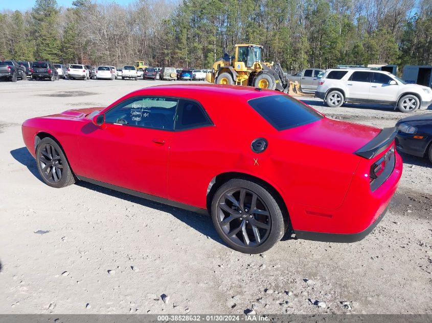 2022 Dodge Challenger Sxt VIN: 2C3CDZAG2NH151446 Lot: 38528632