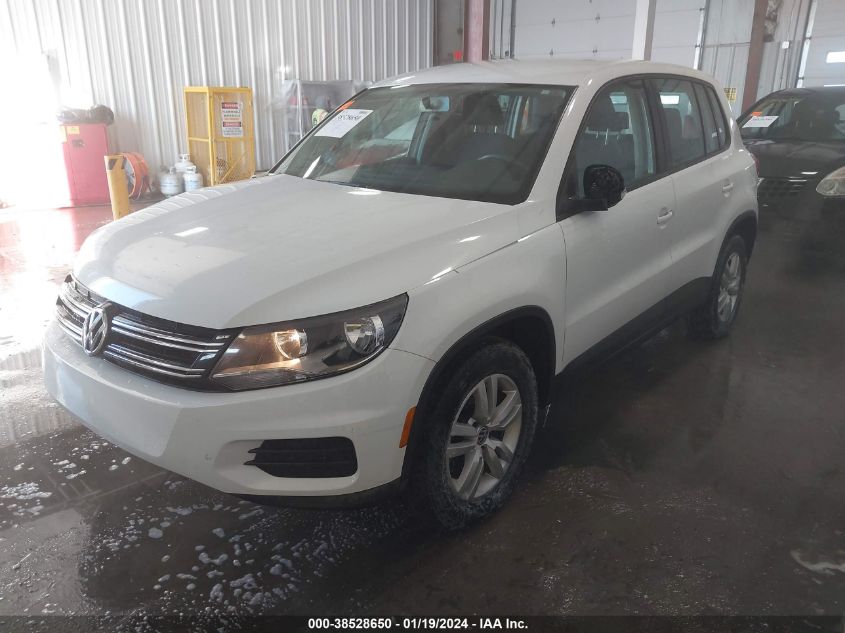 WVGAV3AX7EW622582 2014 Volkswagen Tiguan S