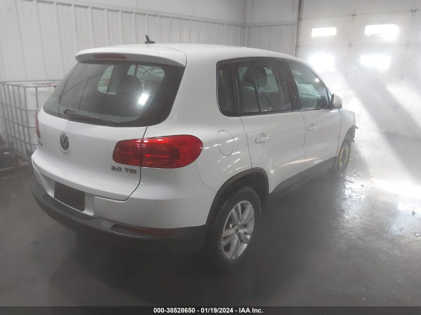 WVGAV3AX7EW622582 2014 Volkswagen Tiguan S